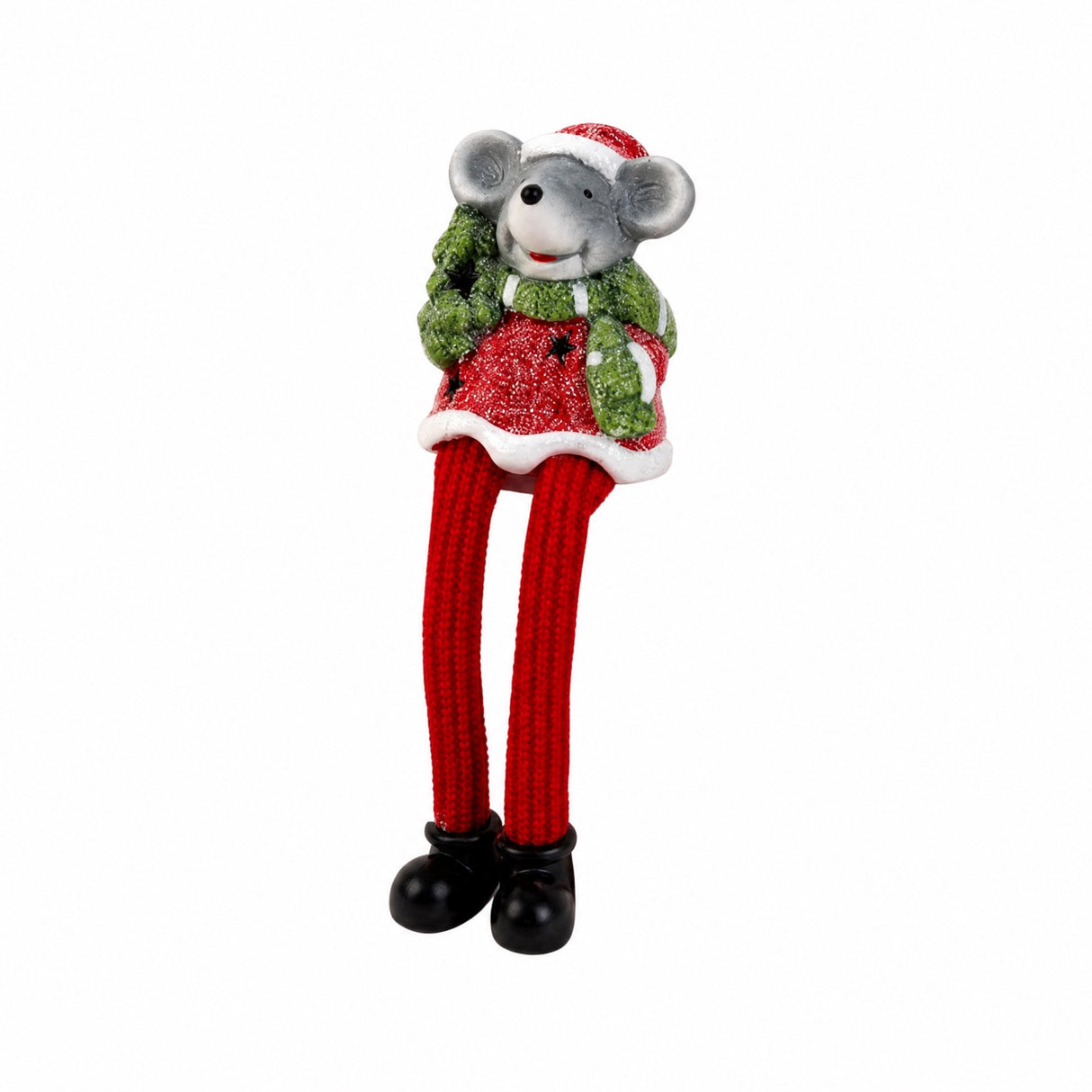Julemus med hængeben
