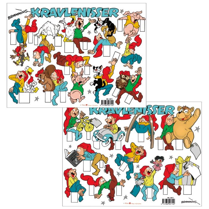 Bramming Kravlenisser vinterfarver 