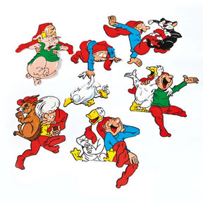 Brammingnisser i karton med dyr