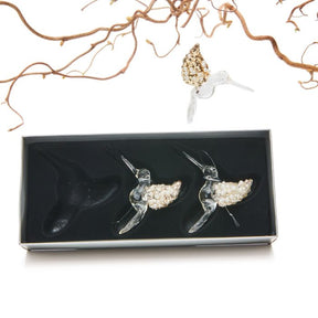 Kolibrier med perler 3-pak