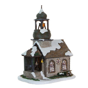 Luville kirke med degn