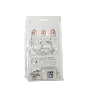 Luville Led-lys 3 stk. med adapter