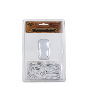 Luville 3 volt adapter med 4 udtag