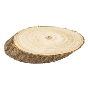 Træskive med årringe lille