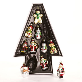 Julekugler mini-figurer 8 cm