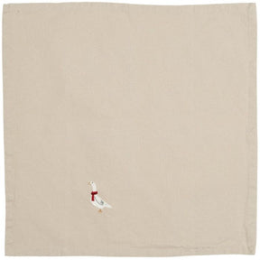 Stofserviet Tradition med julegås