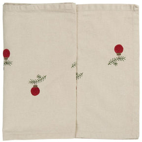 Bordløber Ib Laursen Tradition med julekugler