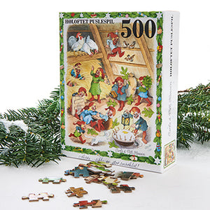 Vilhelm Hansen Puslespil med 500 brikker med julemotiv
