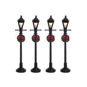 Gas Lantern Street Lamp Set Of 4