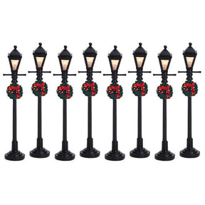 Gas Lantern Street Lamp, Set Of 8