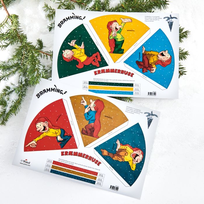 Bramming Kræmmerhuse med Old Time nisser