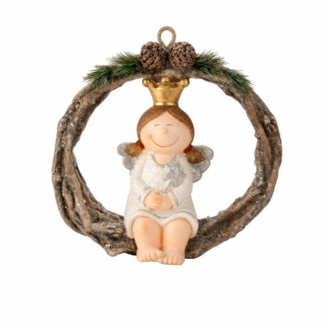 Juleophæng med lys