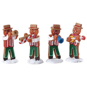 Gingerbread Jazz Set Of 4