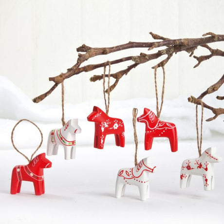 Dalarheste i æske med 2 stk.