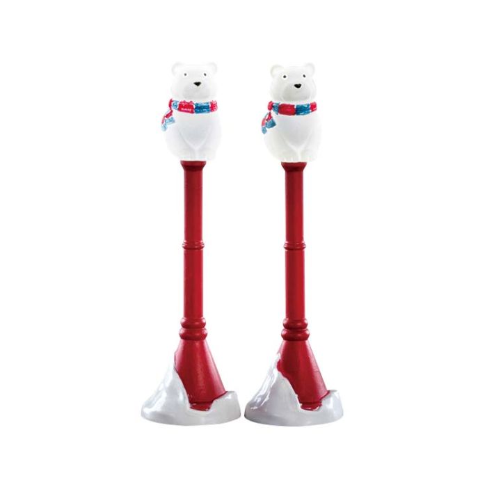 Polar Bear Street Lamp Set Of 2
