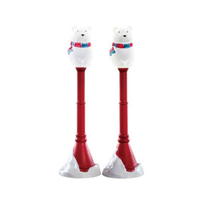Polar Bear Street Lamp Set Of 2