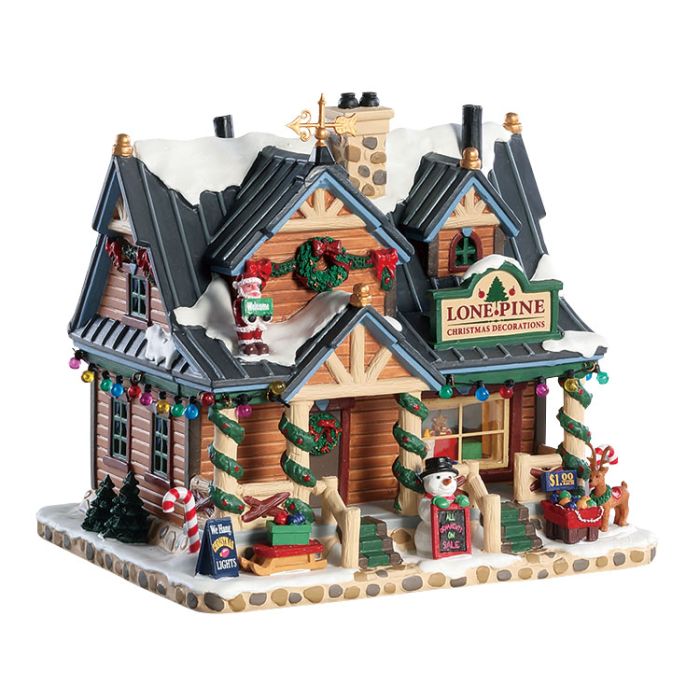 Lone Pine Christmas Decorations - Lemax
