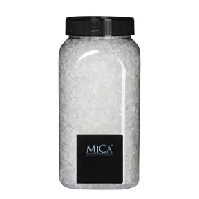 Bøtte med glassten 2-4 mm store fra Mica Decorations