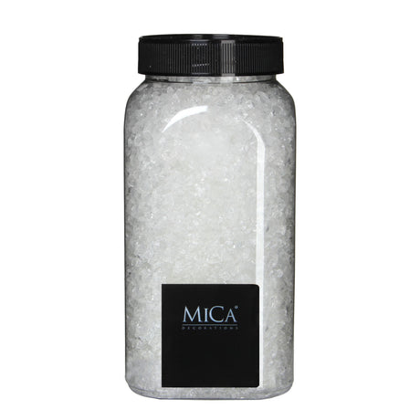 Bøtte med glassten 2-4 mm store fra Mica Decorations