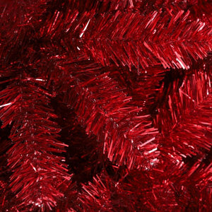 Colchester kunstigt rødt juletræ 185 cm højt 