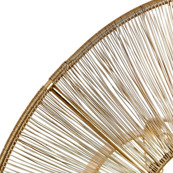 Bodil væglampe guldfarvet 60 cm i diameter