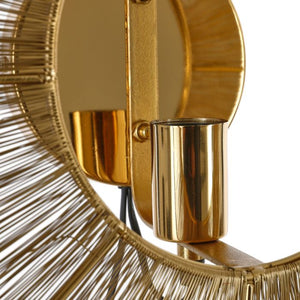 Bodil væglampe guldfarvet 60 cm i diameter