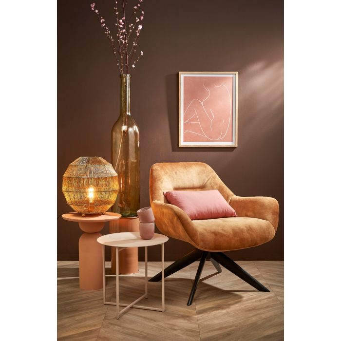 Castor bordlampe guldfarvet 