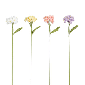 Hæklet floks blomsterstilk 46 cm lang fra Mica Decorations