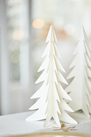 Papirklip stående juletræ 25 cm højt
