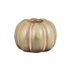 Ib Laursen græskar lysestage til kronelys set fra siden