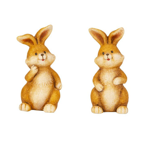 Smilende hare 11 cm høj