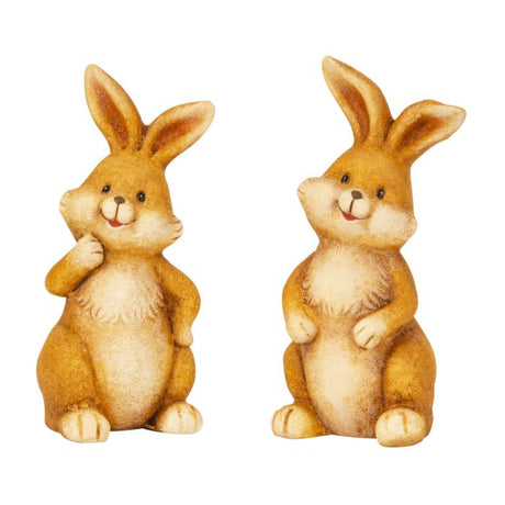 Smilende hare 17 cm høj