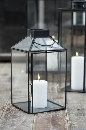 Lanterner i metal og glas fra Ib Laursen