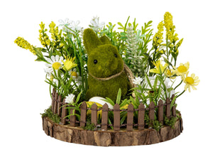 Påskedekoration med påskehare