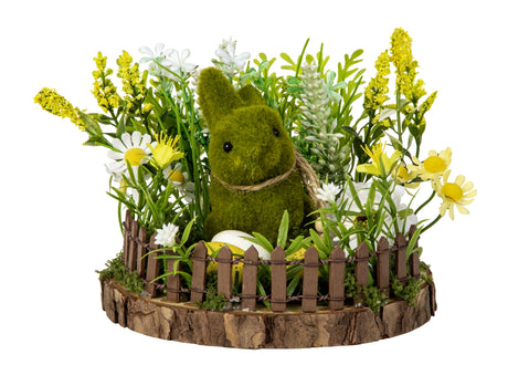 Påskedekoration med påskehare