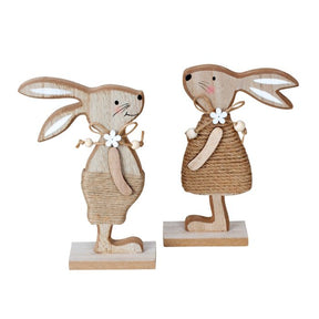 Påskehare i brune nuancer