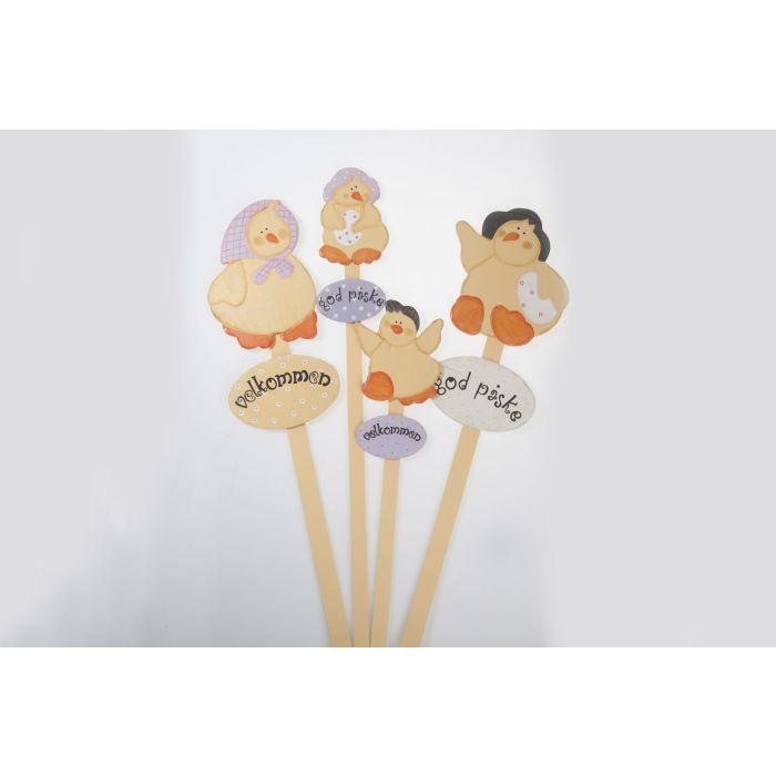 Blomsterpind med kylling