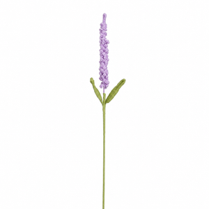 Hæklet lyslilla lavendel 48 cm lang fra Mica Decorations