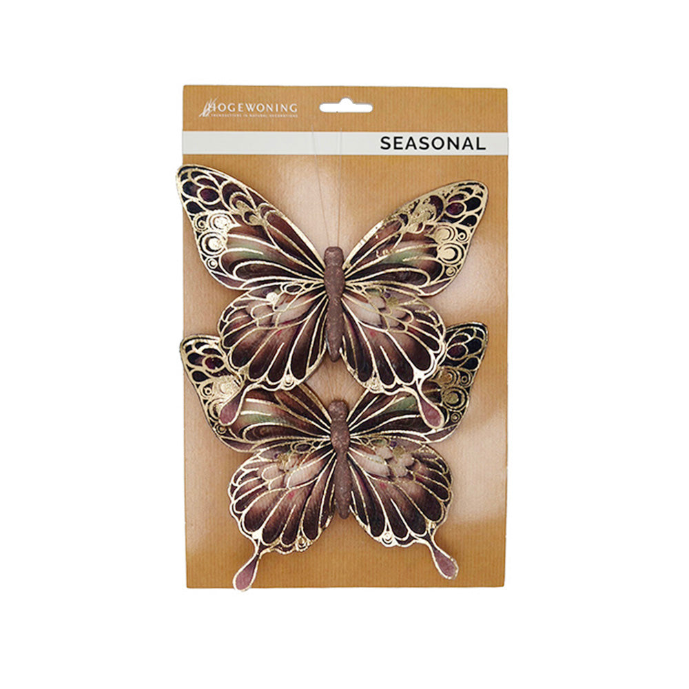 Butterflies on Clip L15cm