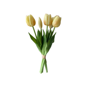 Gul buket tulipaner 5pcs L26cm