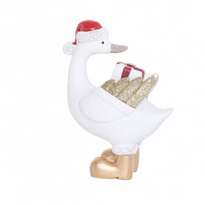 Juleand 12 cm høj