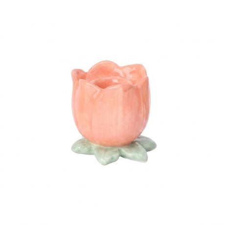 Tulipanblomst lysestage