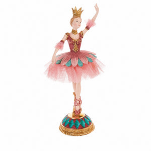 Ballerina med tylskørt 27 cm høj