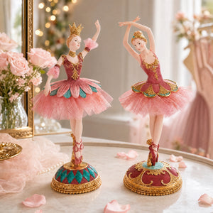 Ballerina med tylskørt 27 cm høj