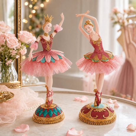 Ballerina med tylskørt 27 cm høj