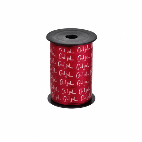 Gavebånd med "God jul"