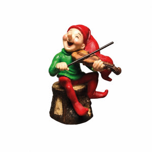 Brammingnisse spiller musik 8 cm høj