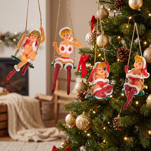 Julegodte på gynge