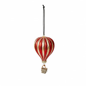Julekugle Luftballon 18 cm høj