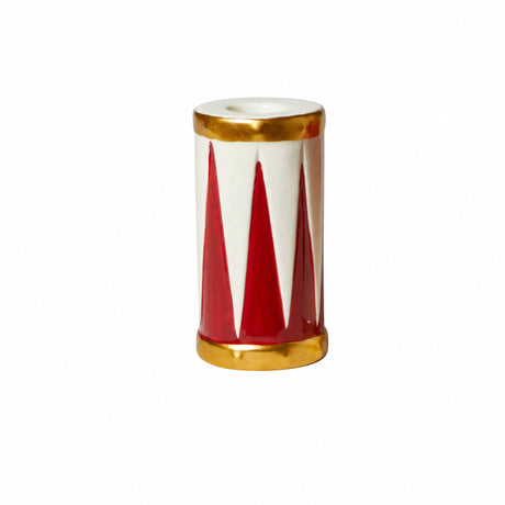Tromme Lysestage & vase i én 10 cm høj